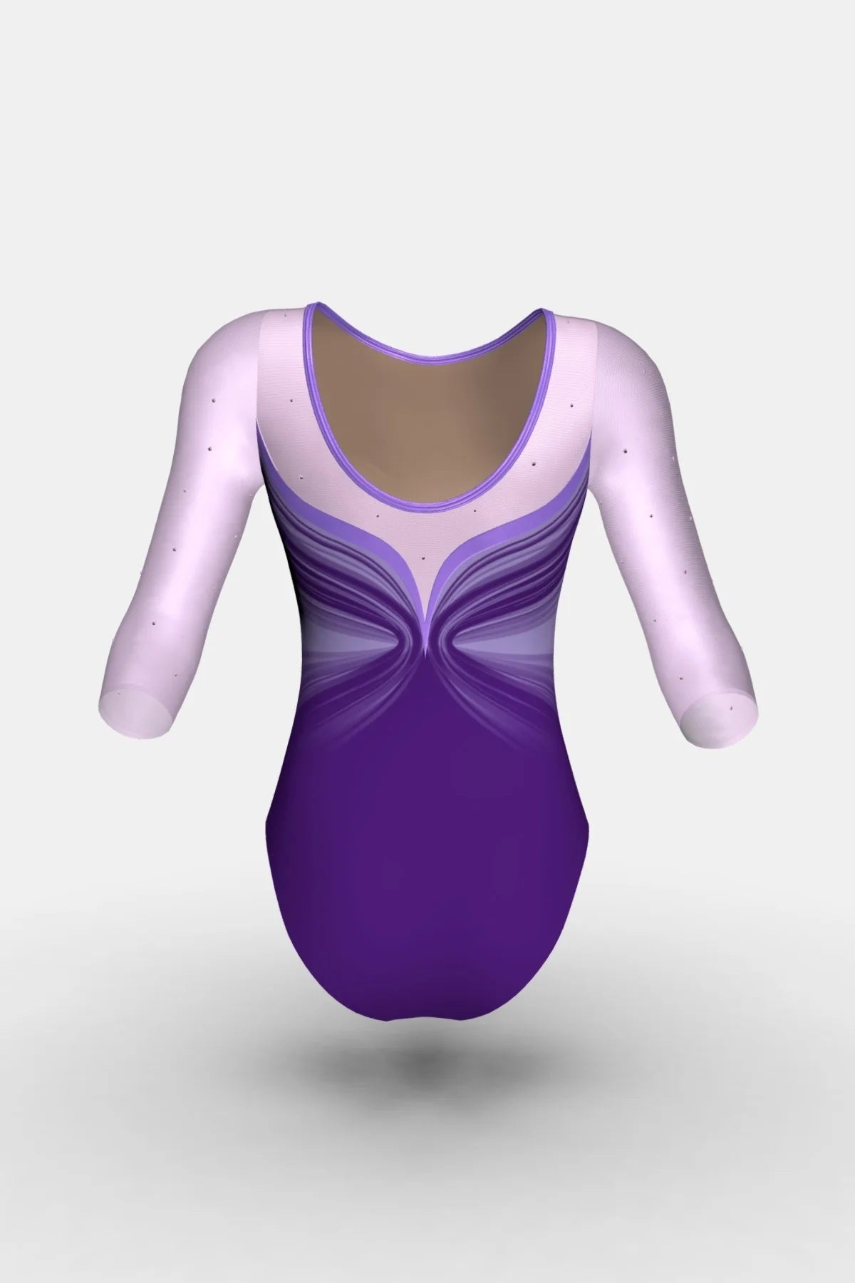 Level 3-6 Cher 3/4 Sleeve Leotard