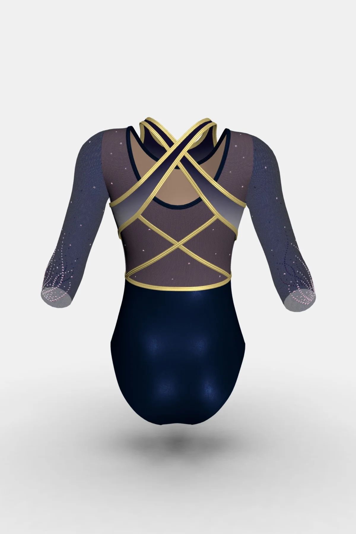 Girls L6+ Harper Leotard Shelf Bra