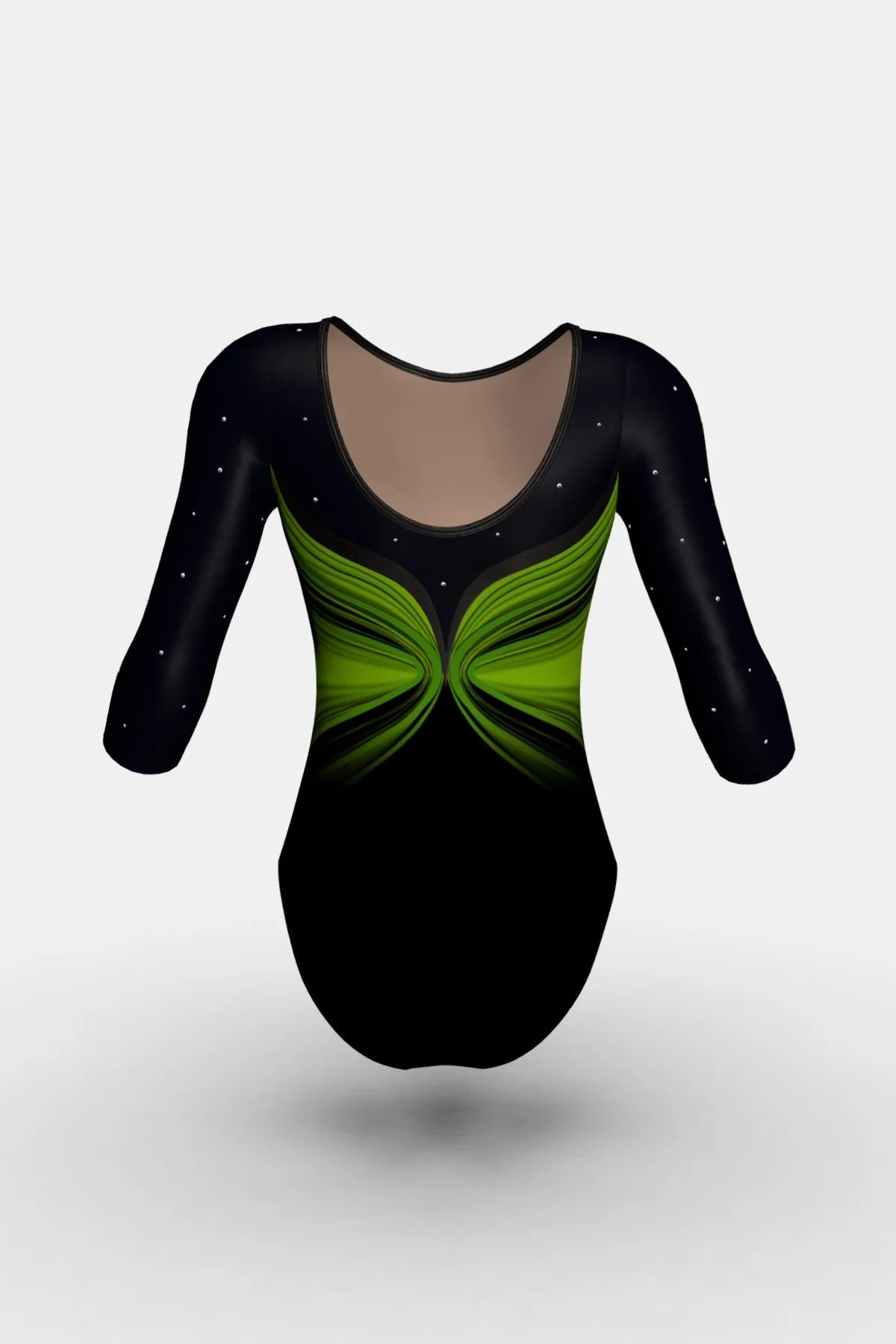 Cher 3/4 Sleeve Masters Comp Leotard