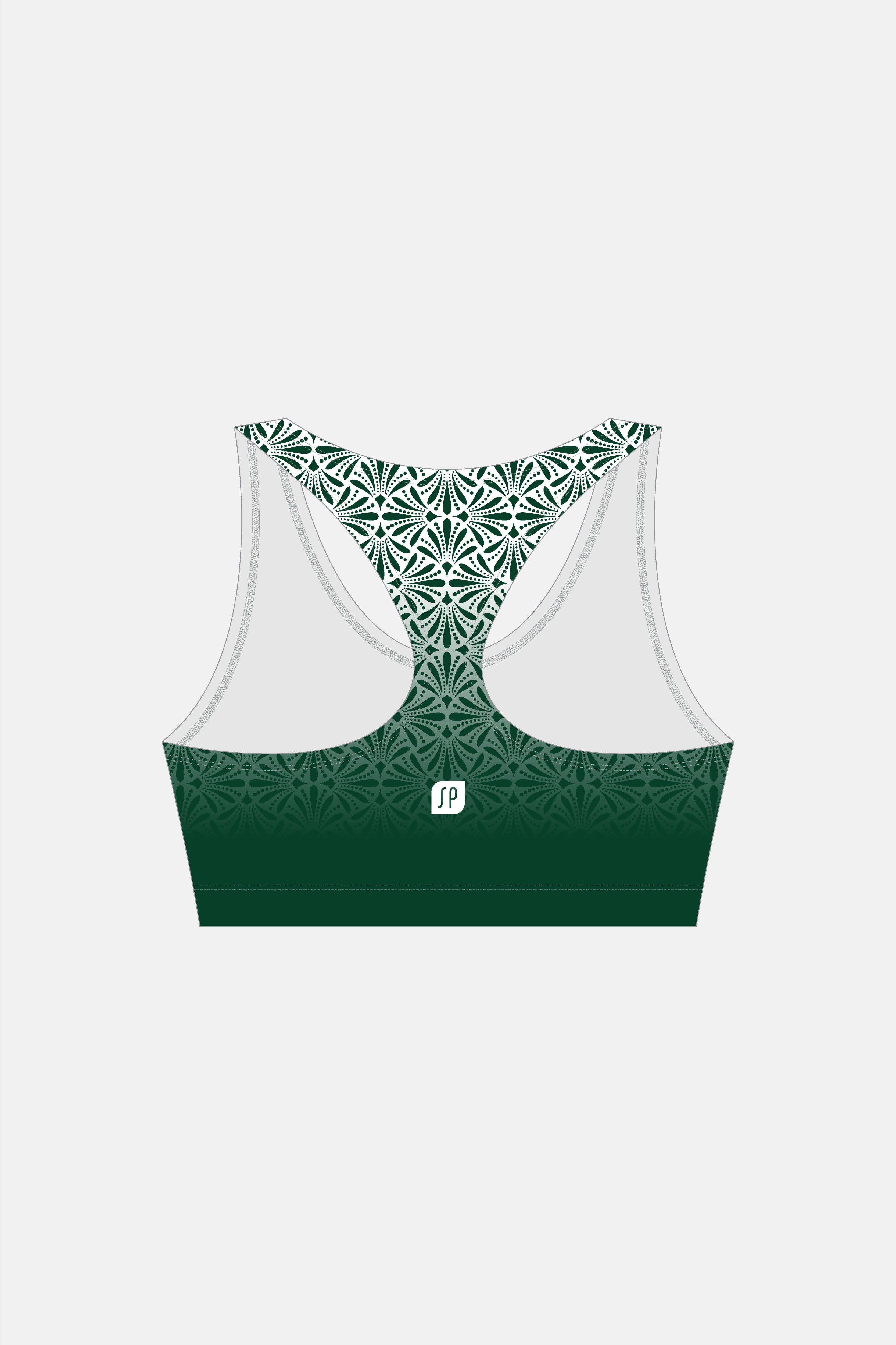 Forest Green Pascale Crop Top