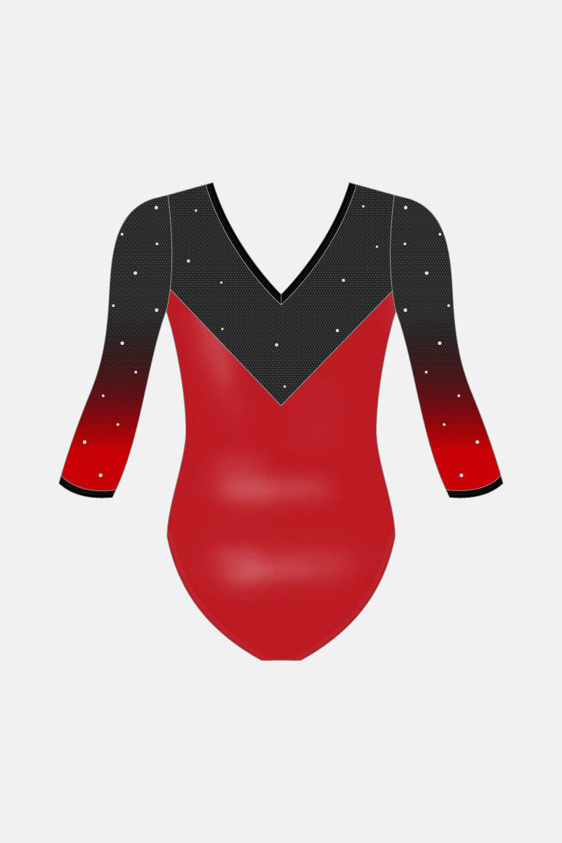 Jnr Takura 3/4 Slv Leotard