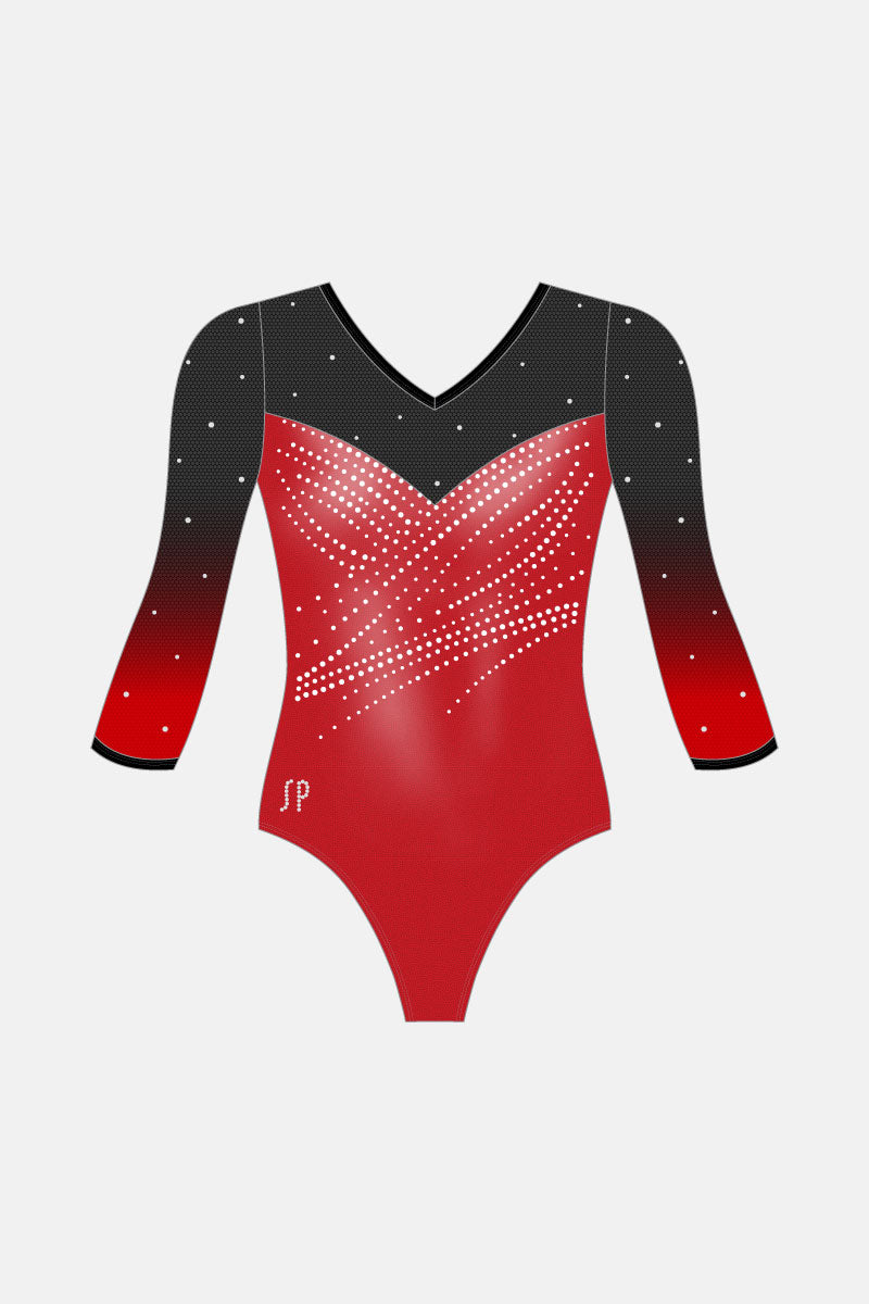 Jnr Takura 3/4 Slv Leotard