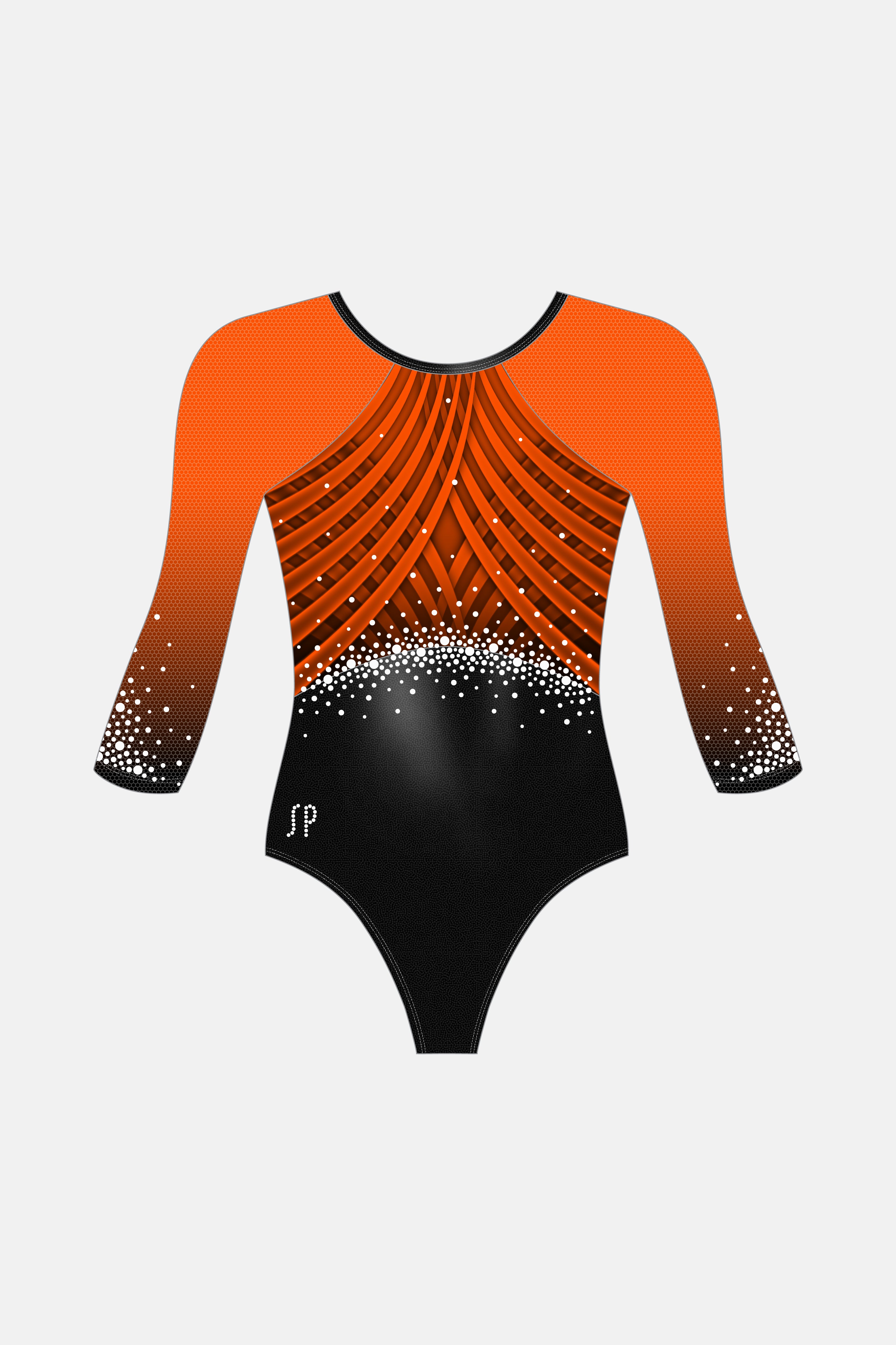 Heavy Azia 3/4 Slv Leotard
