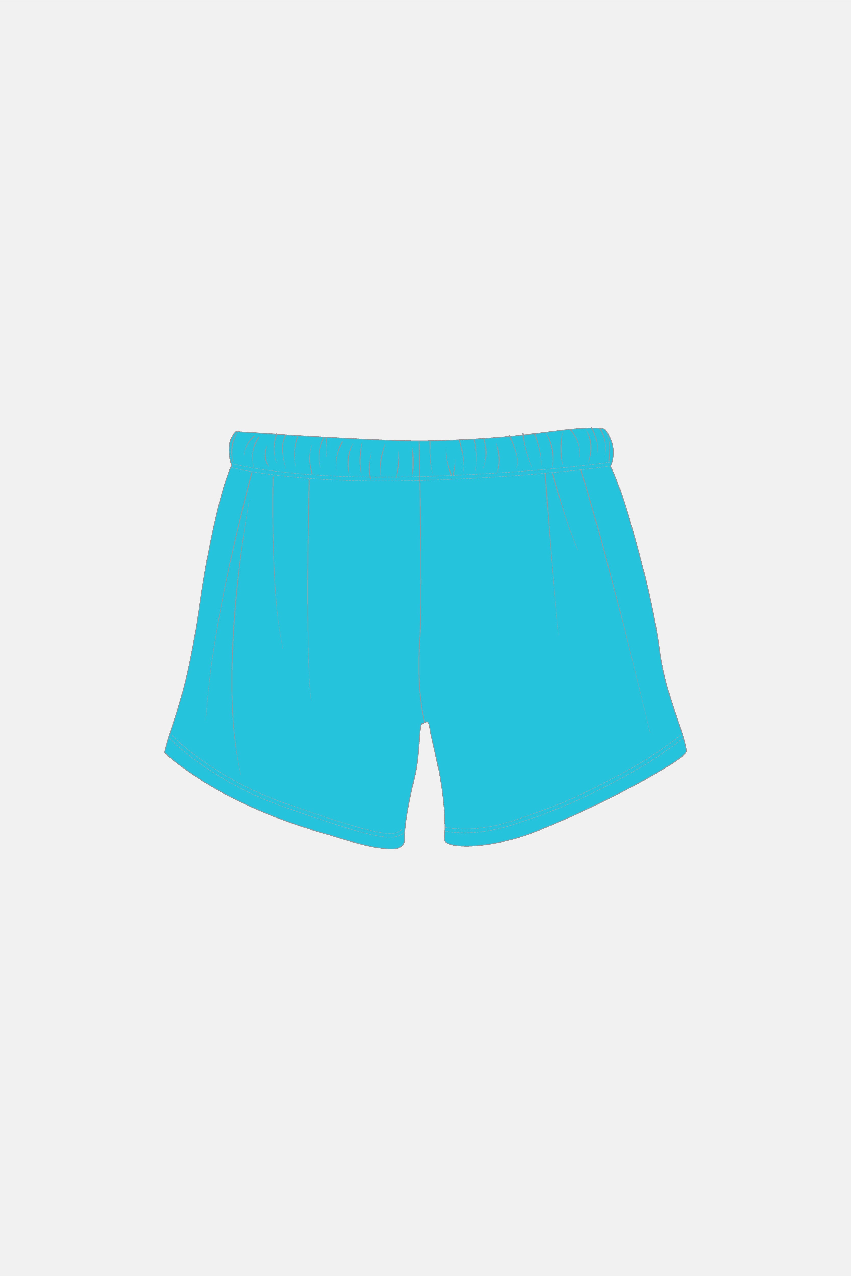 Aquamarine Matt MAG Shorts
