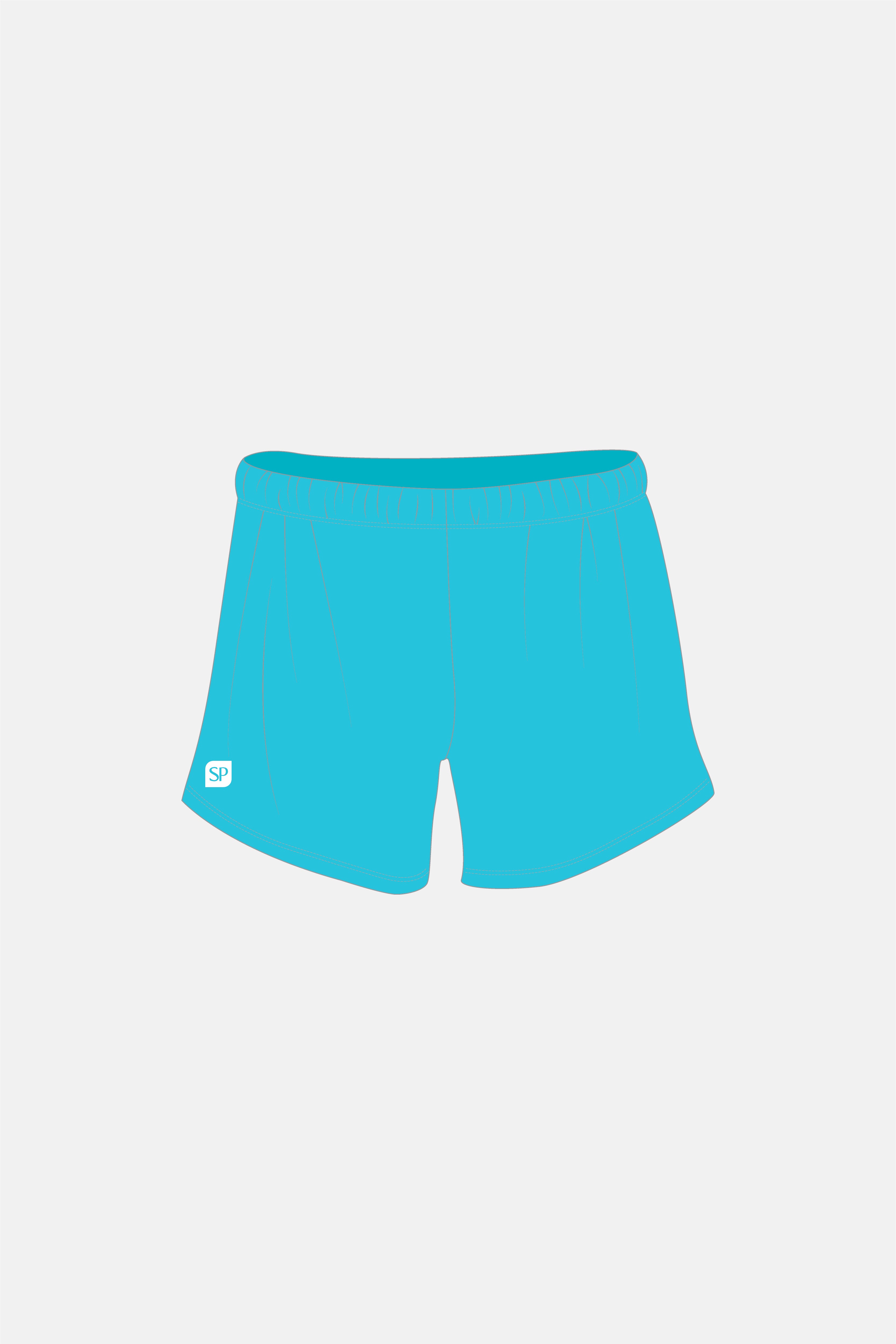 Aquamarine Matt MAG Shorts
