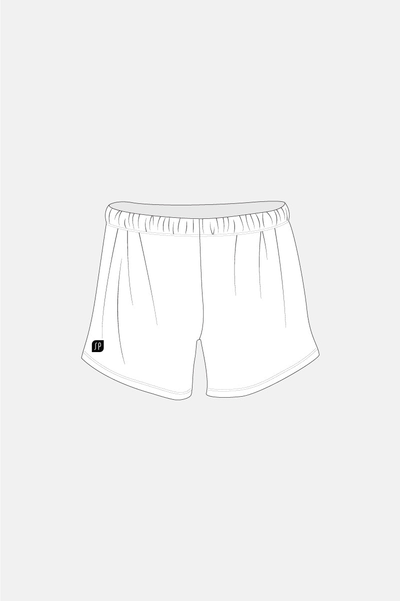 White MAG Shorts