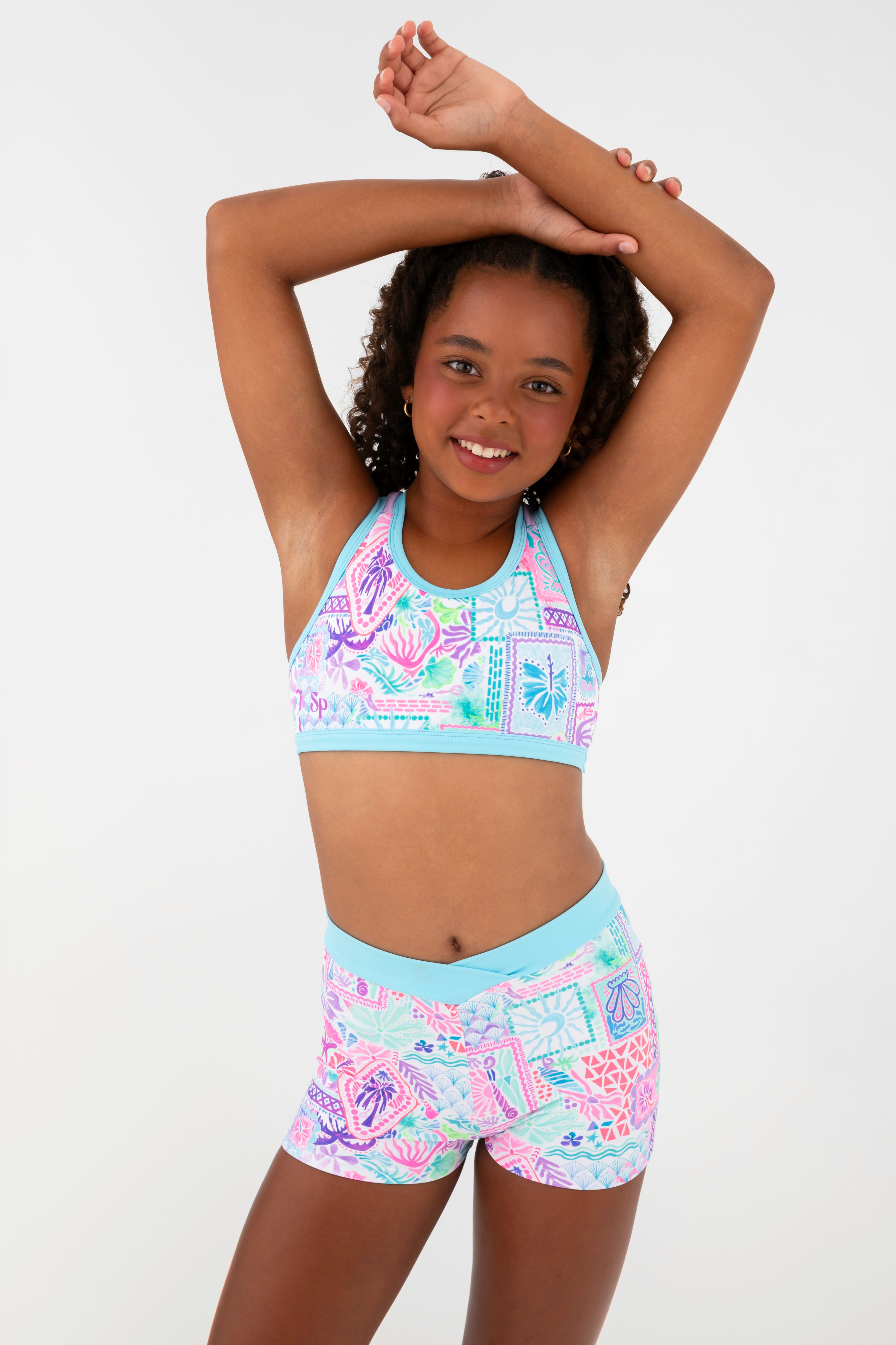 Caliana Seashells Crop Top