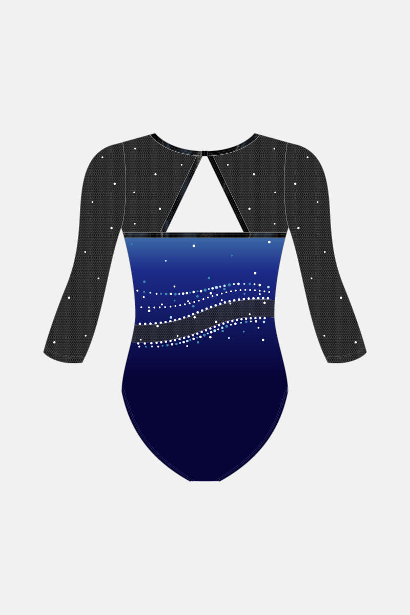 Girls Senior Ombre 3Q Leotard