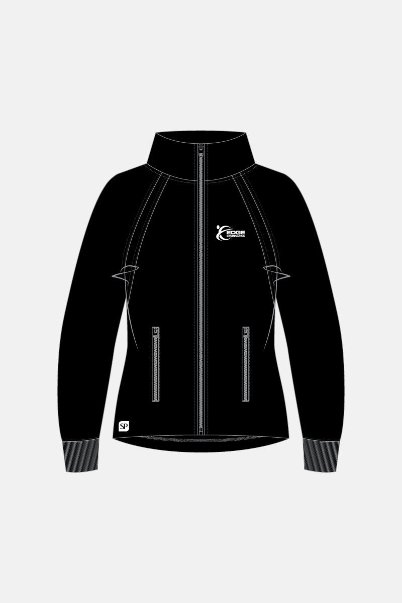 Black Streamline Fleece Jacket