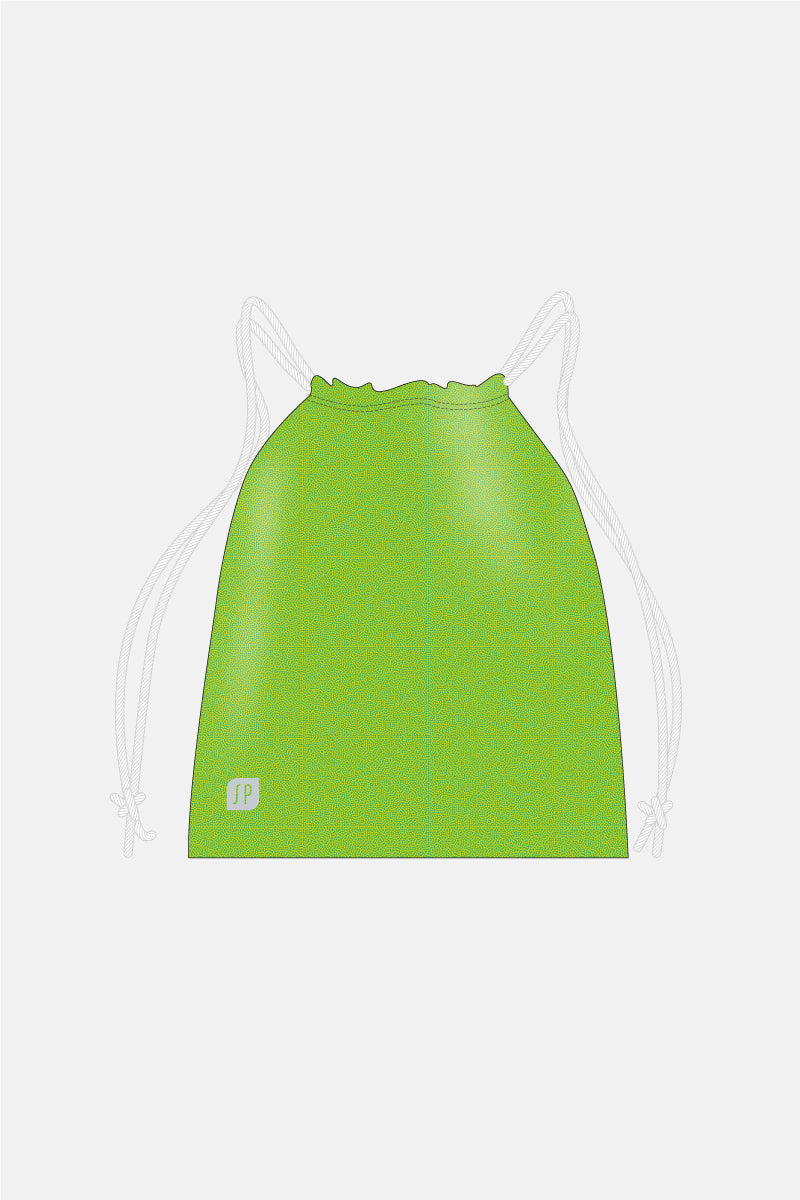 Gold/Green Mystique Drawstring Bag