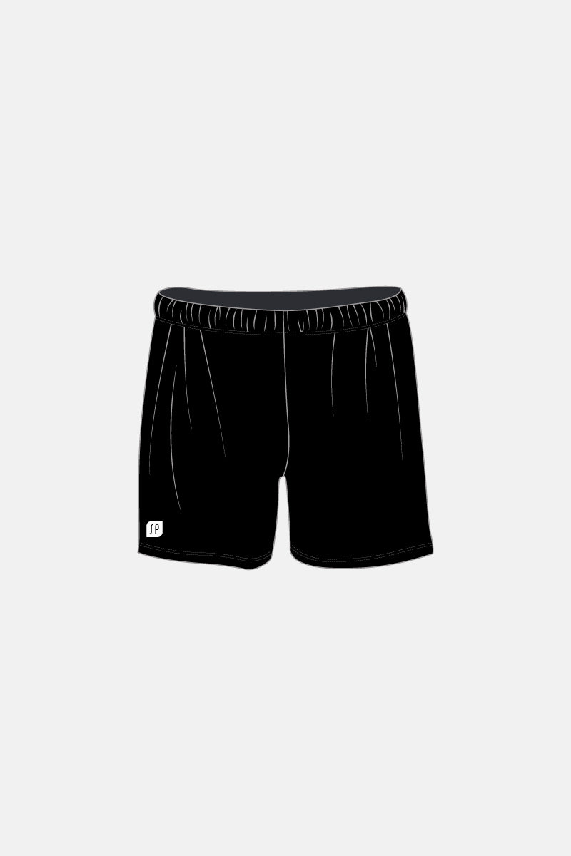 Black Matt Tramp Shorts