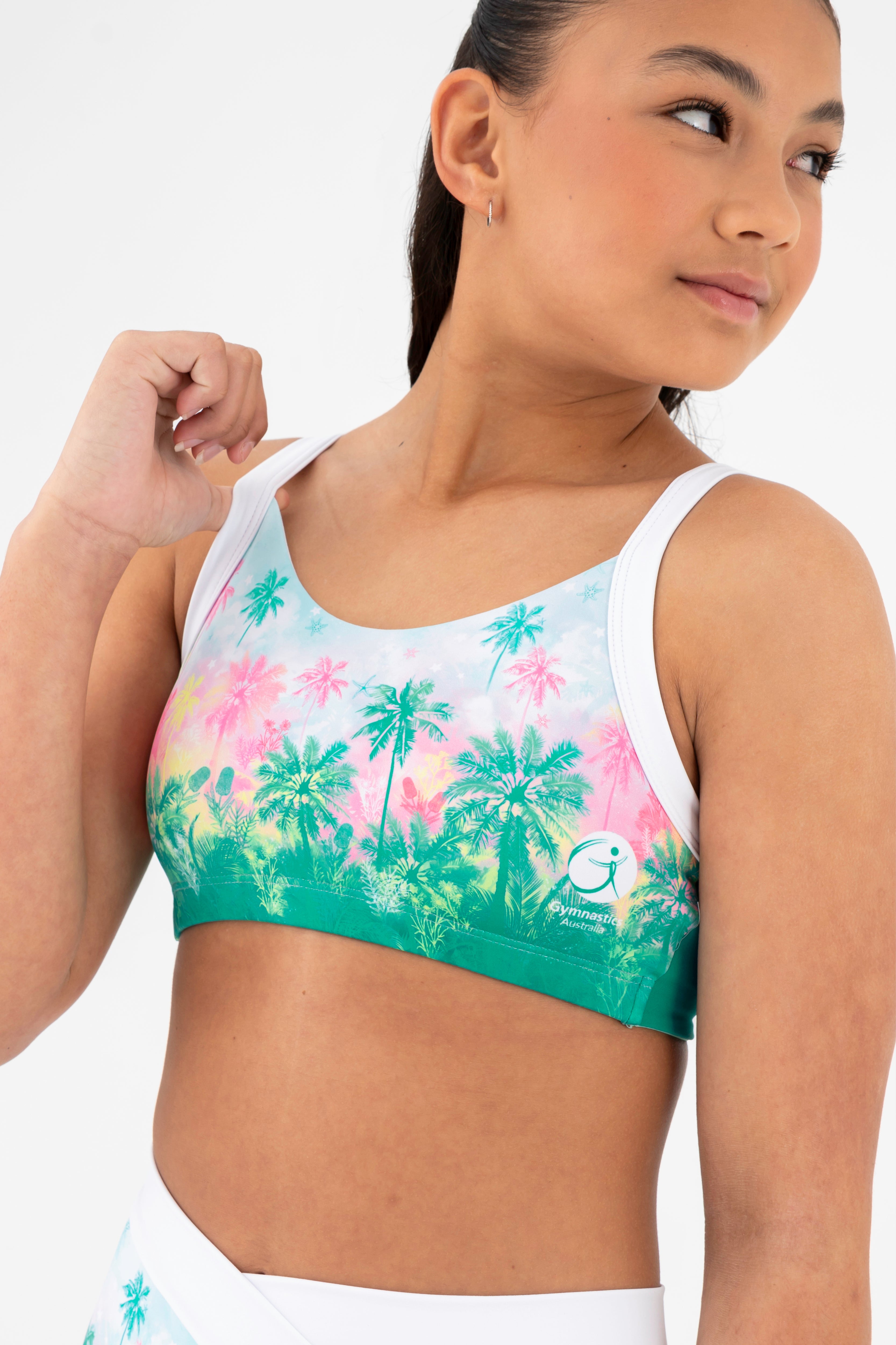 GA Islands Crop Top