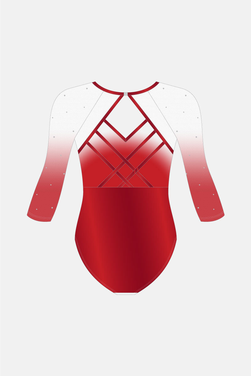 Girls Level 3-6 3/4 Slv Leotard