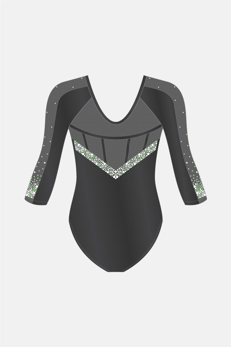 Graphite Competition 3/4 Slv Leotard