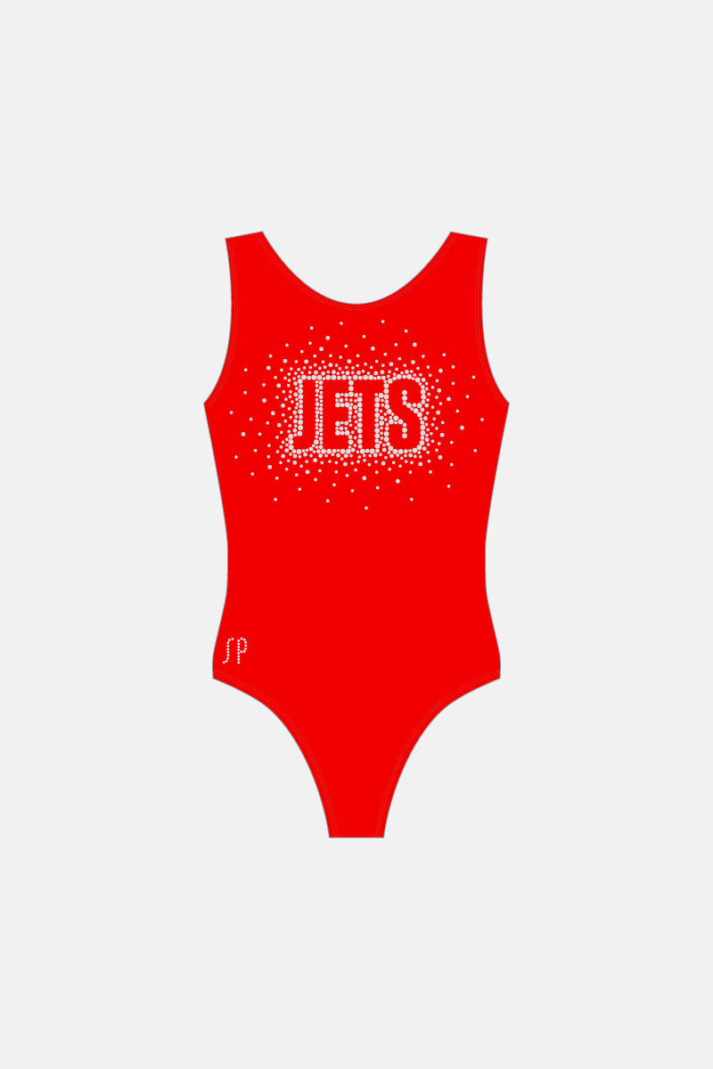 Jets Red SLS Leotard