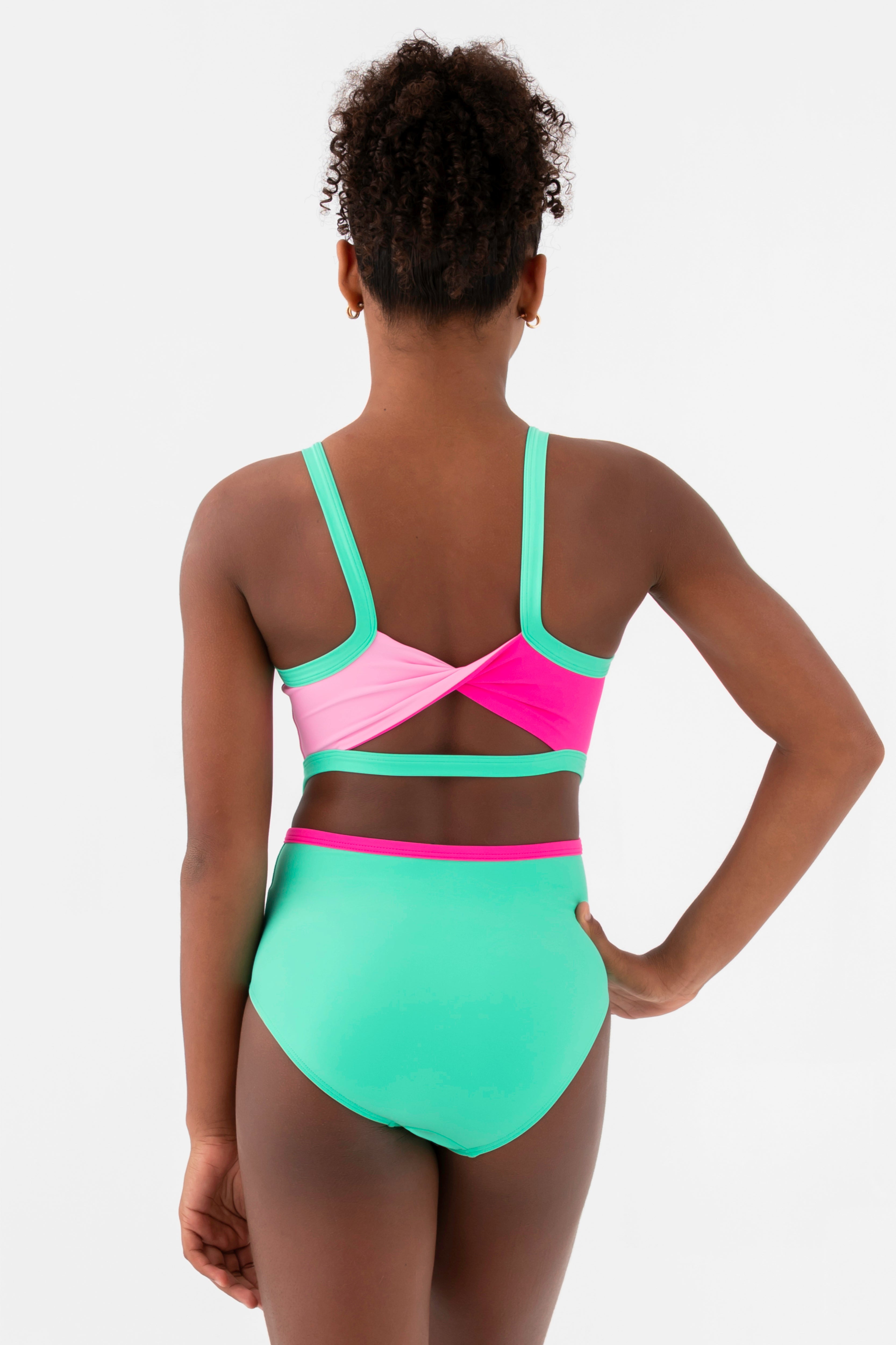 Melon Soda Leotard by Sylvia P - Back View