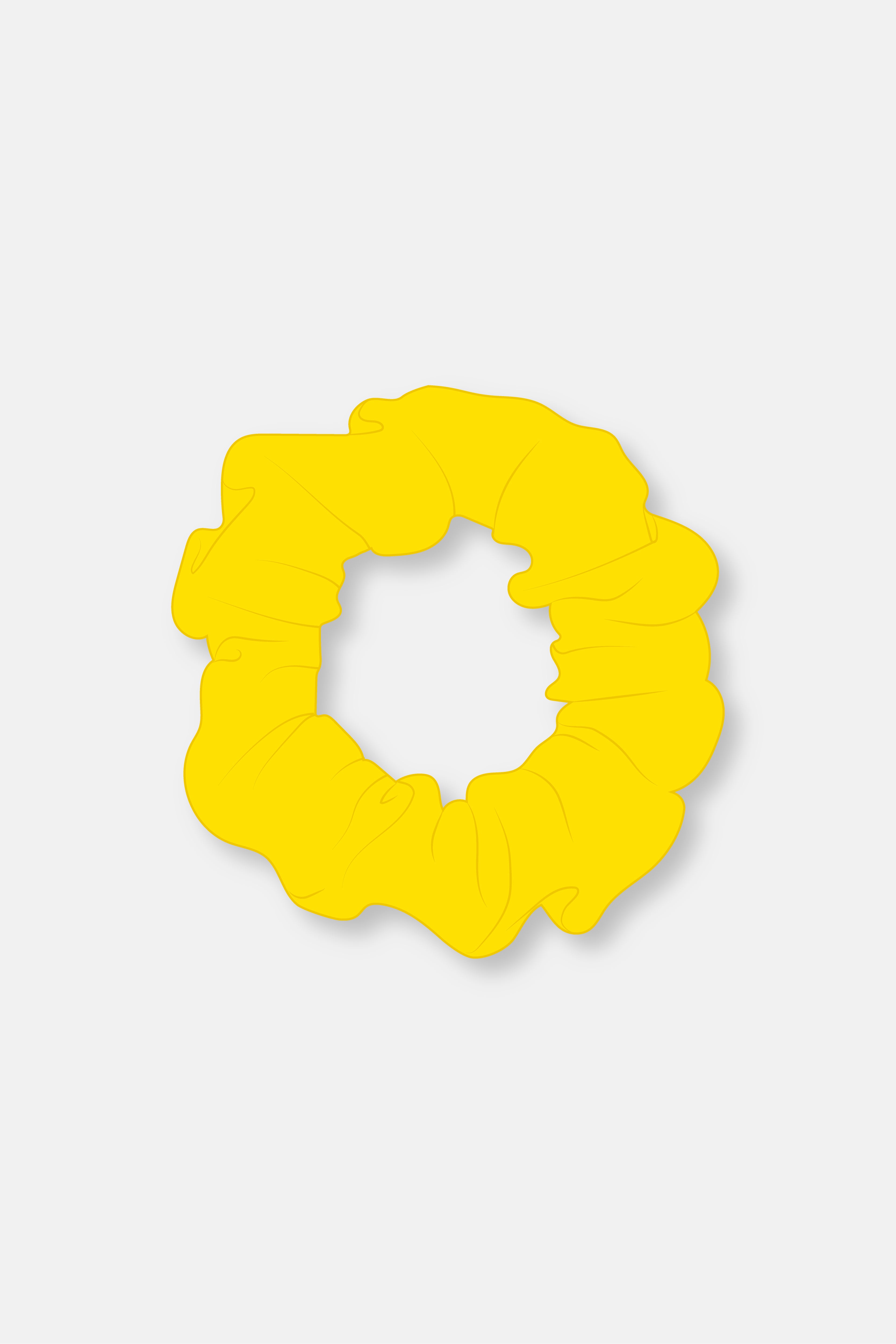 New Sunshine Matt Scrunchie