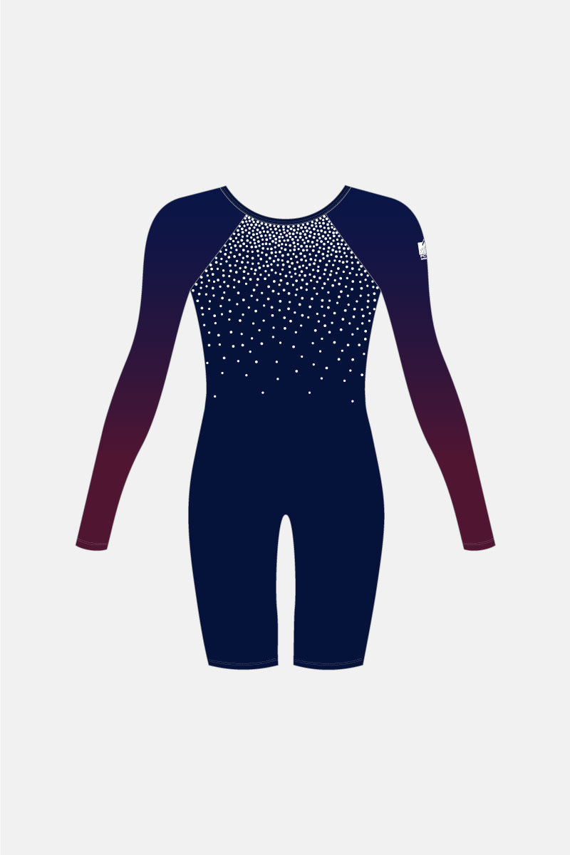 Level 3-6 LS Knee Length Unitard