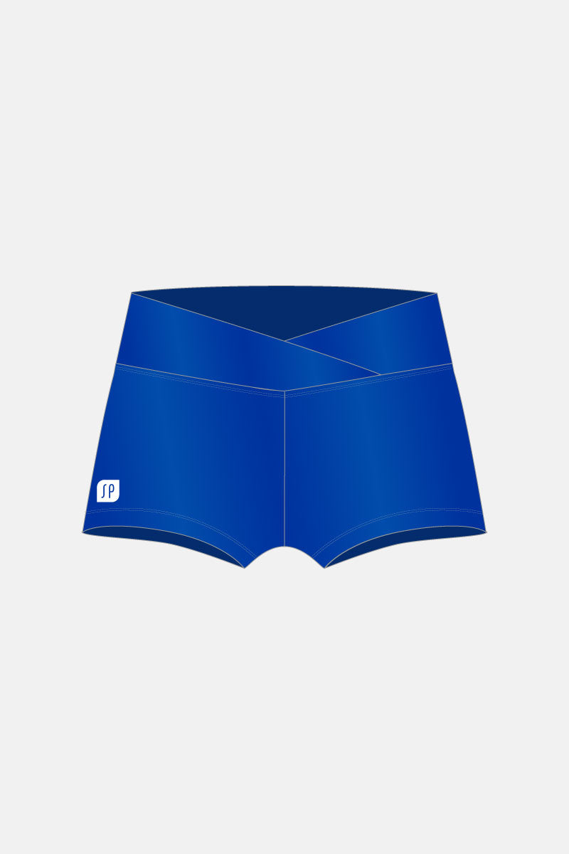 Dark Royal Wetlook Shorts