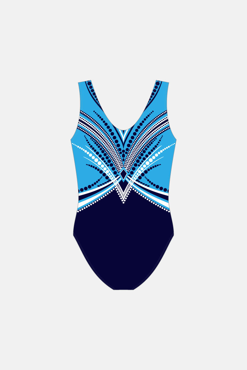 Blue Kaleidoscope SLS Leotard