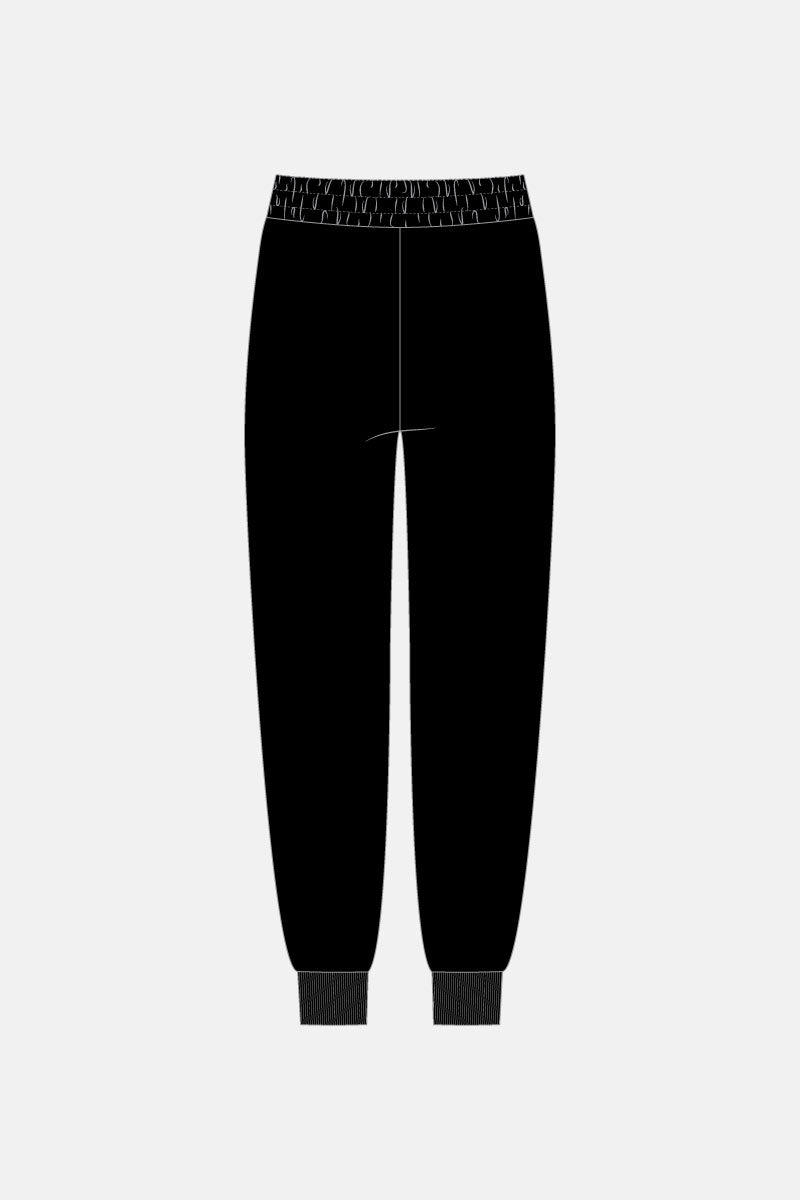 Black Track Pant