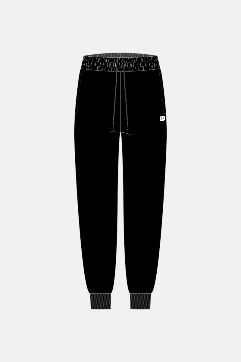 Black Track Pant