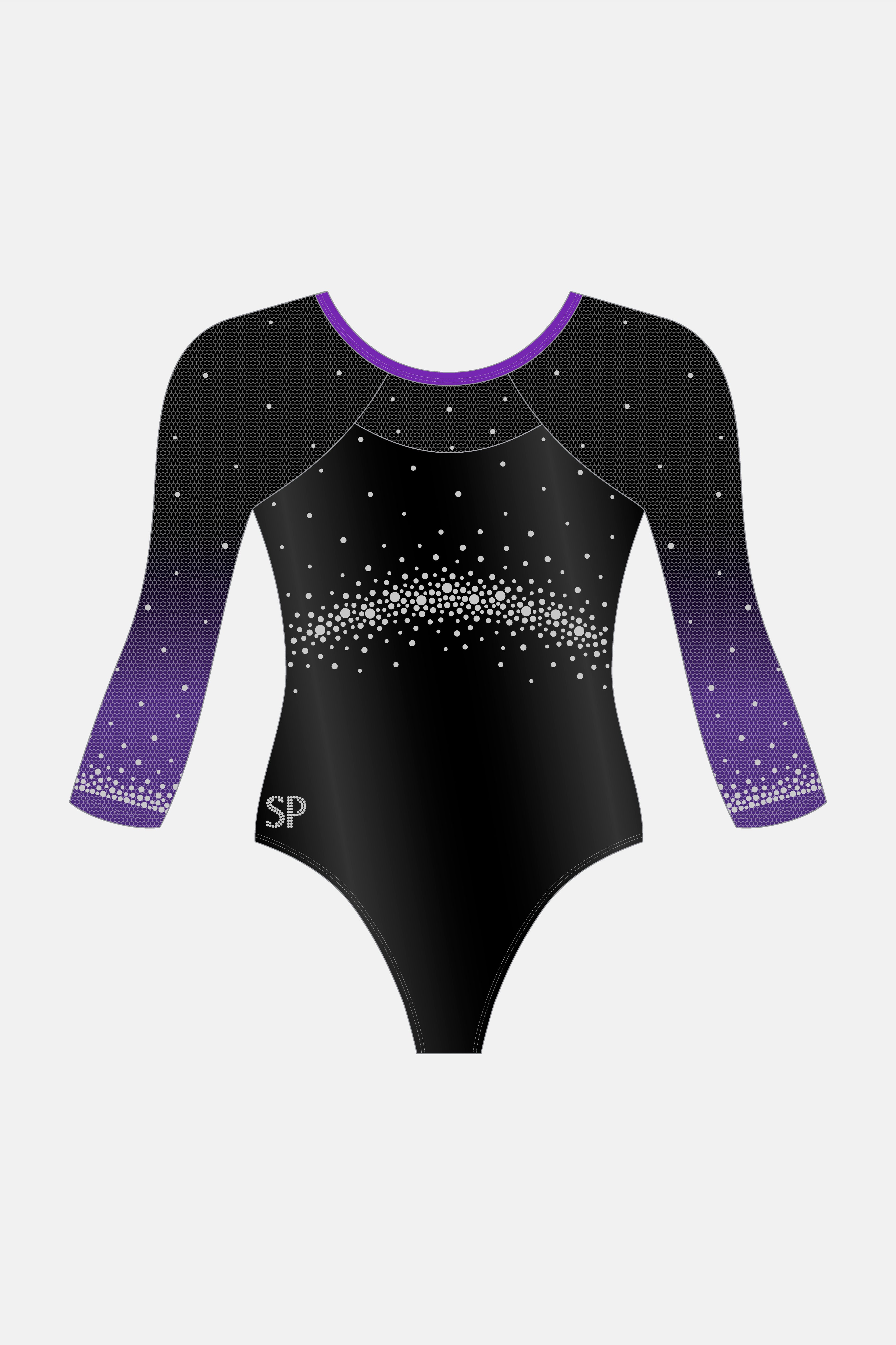 WAG Comp 3/4 Sleeve Leotard