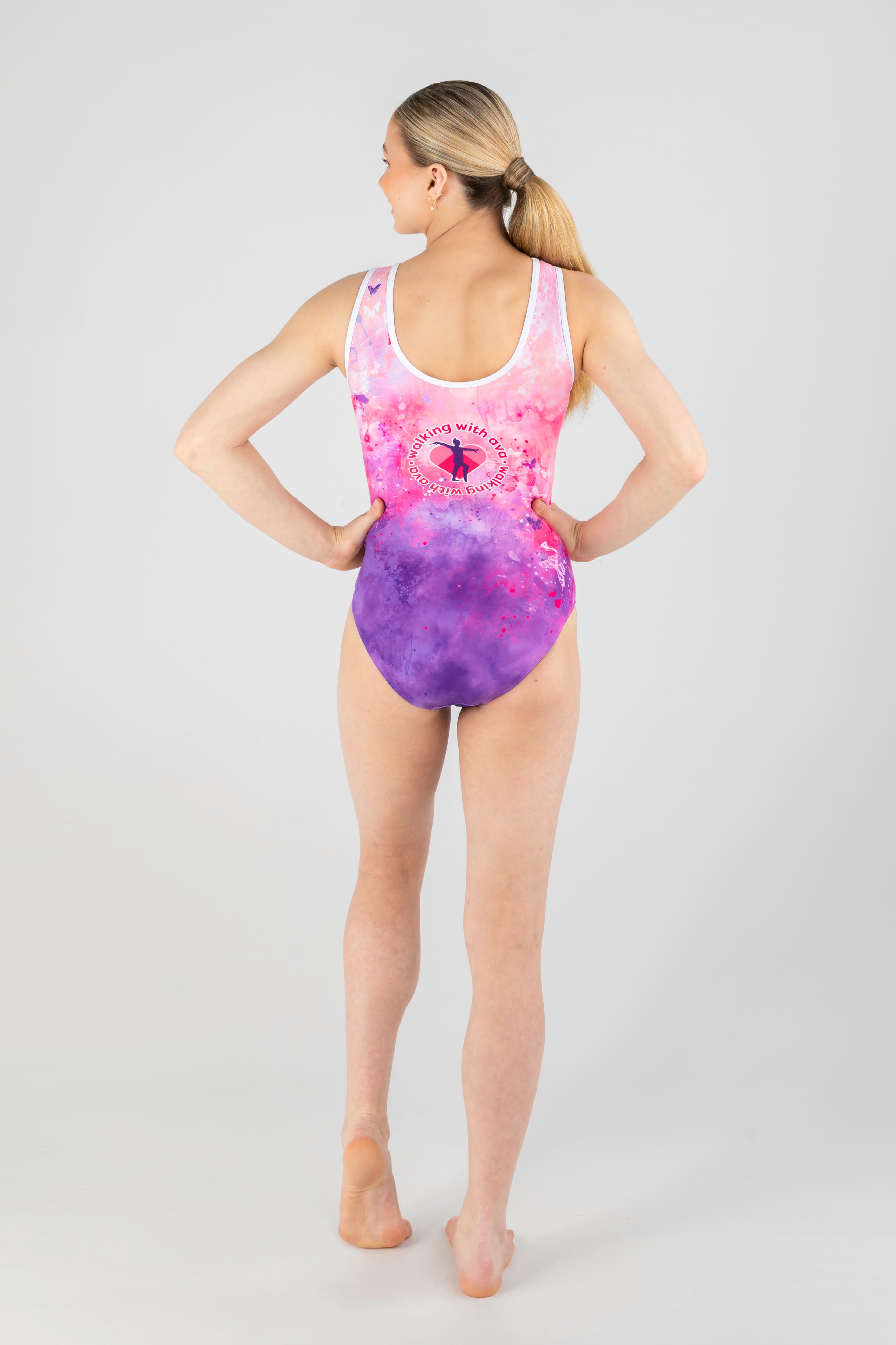 Walking With Ava Leotard