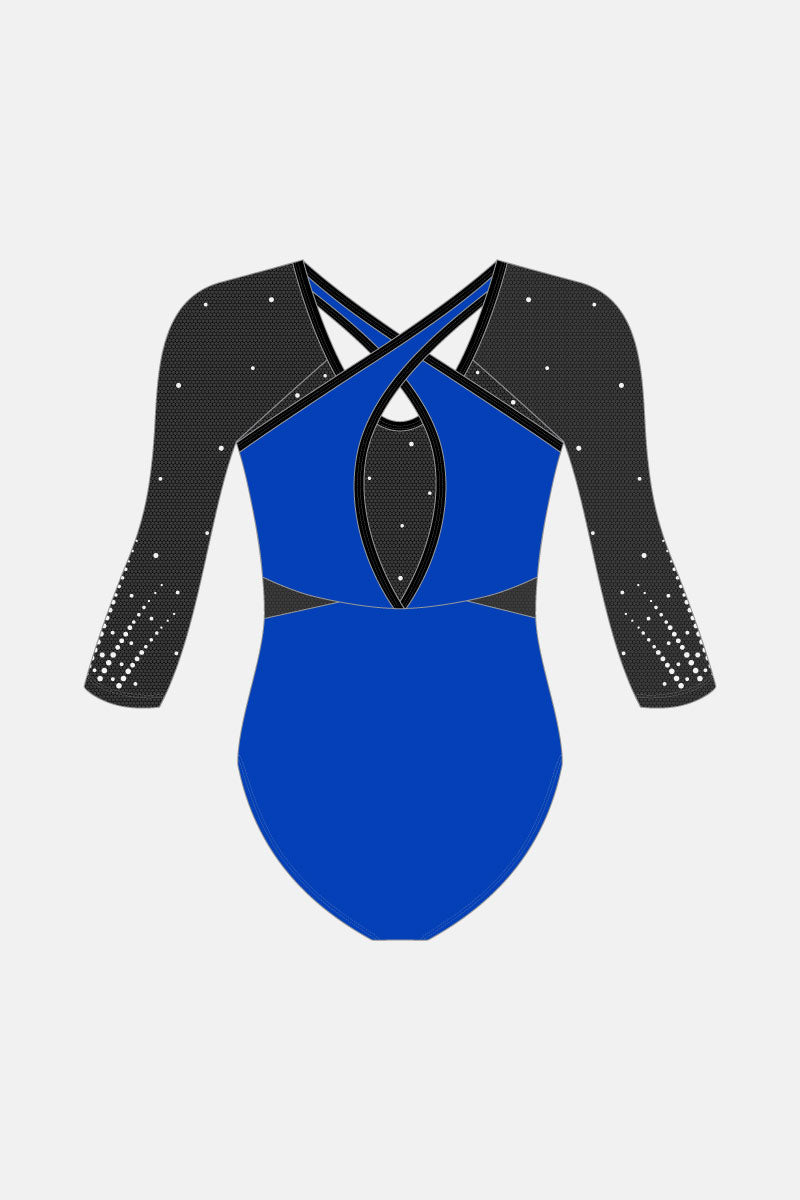 Girls Step 4-6 3/4 Sleeve Leotard