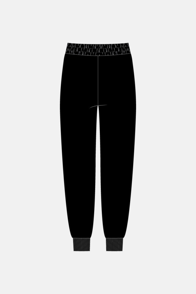 Black Track Pant