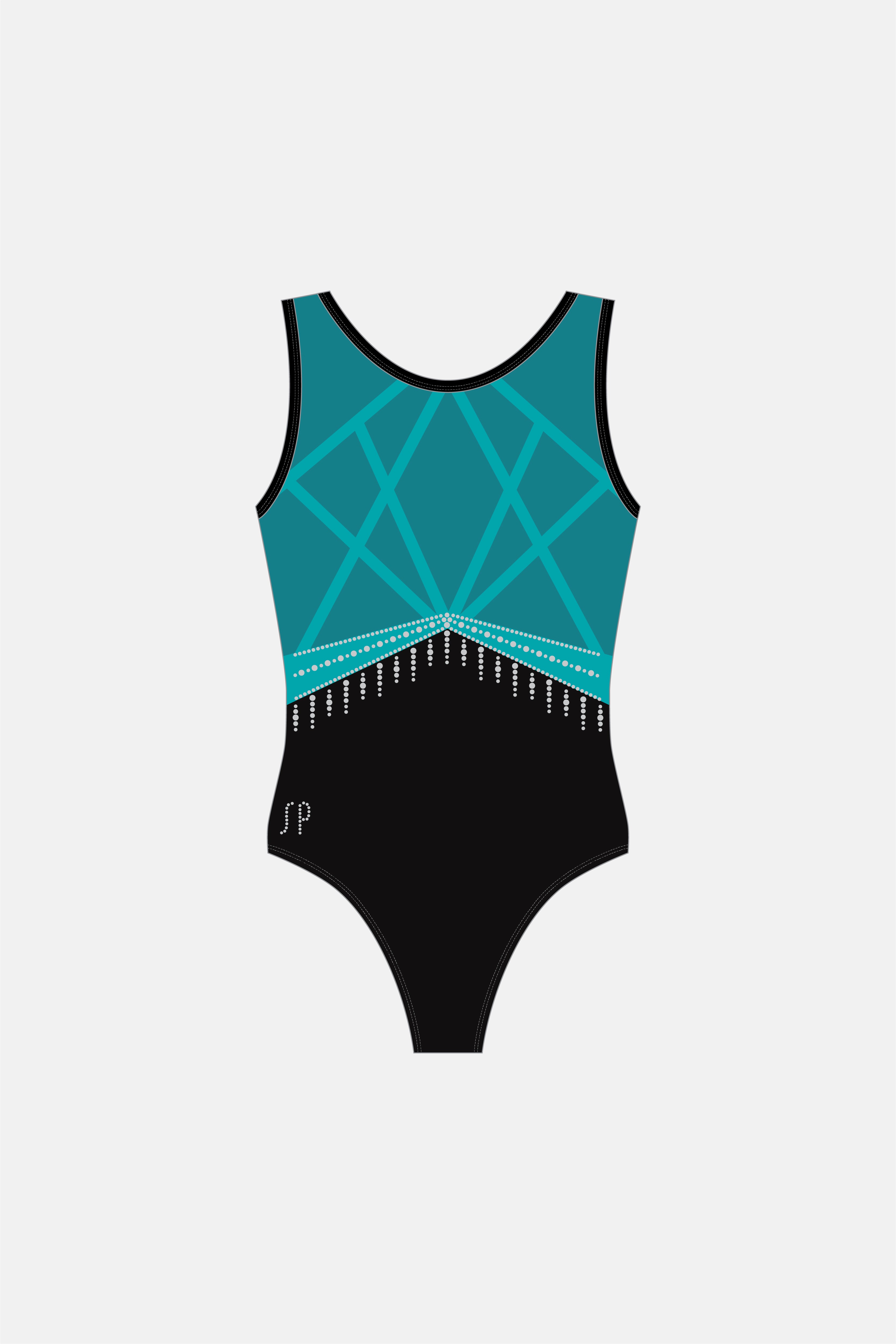 Girls Tramp SLS Leotard Shelf Bra