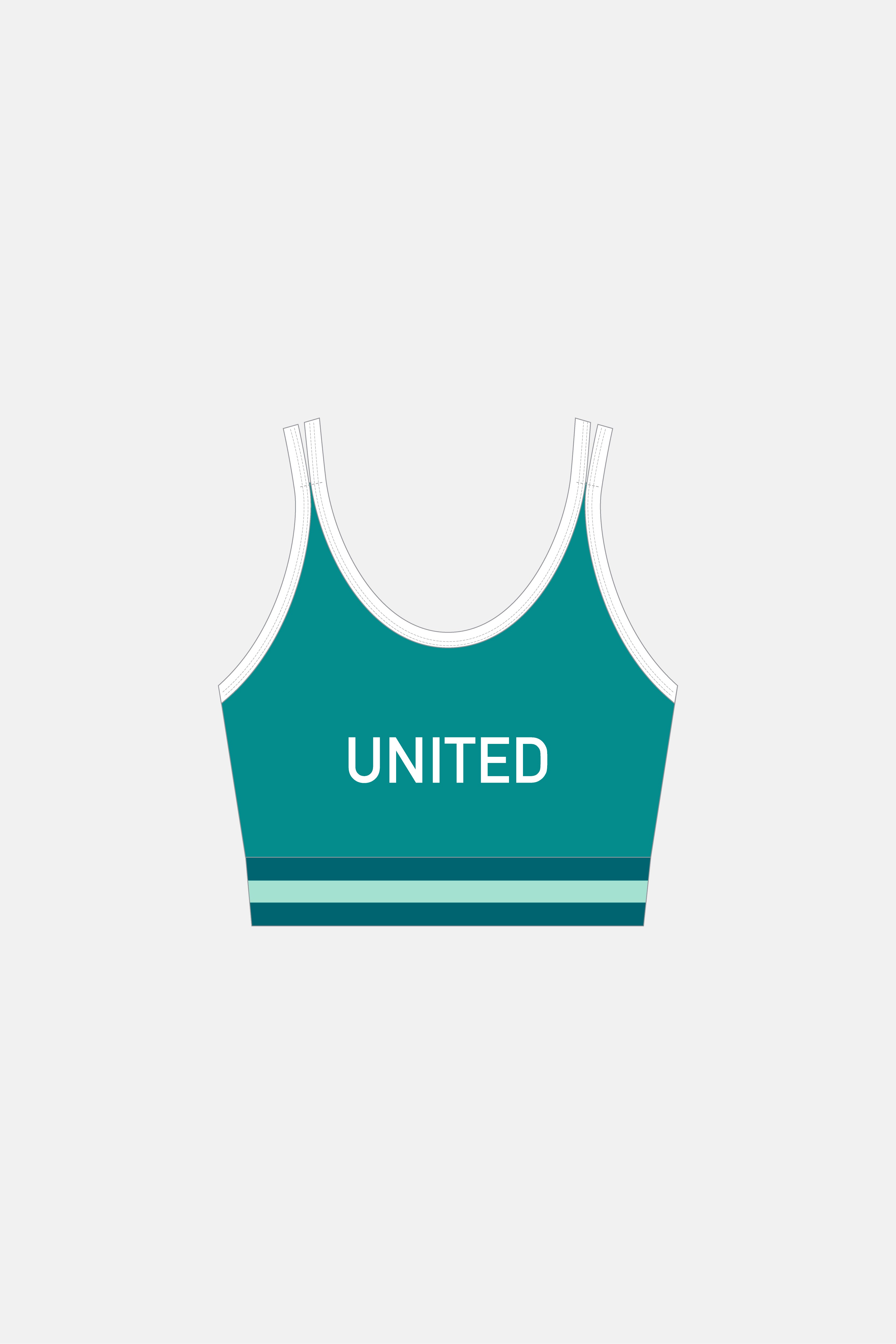 Lagoon Olympiad Crop Top