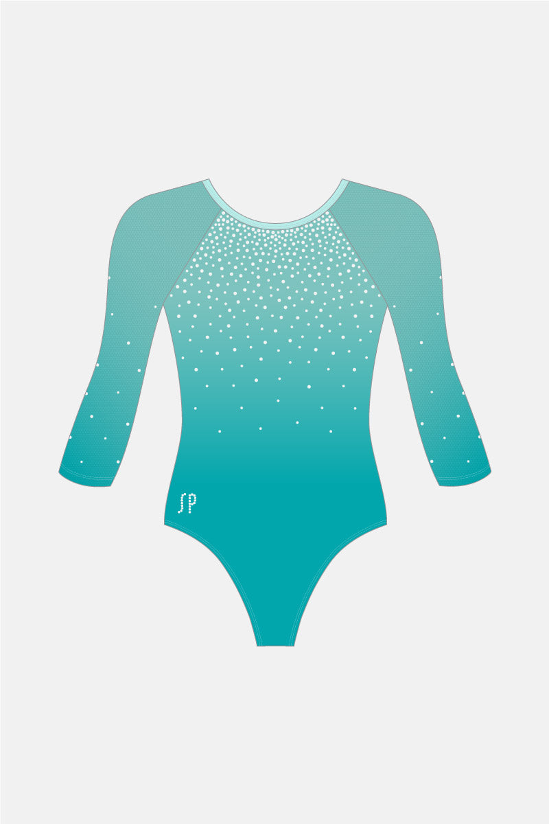Girls Jnr Comp 3/4 Slv Leotard