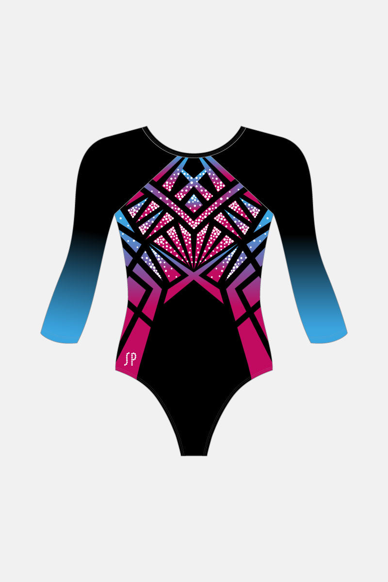 Nylah 3/4 Sleeve Leotard