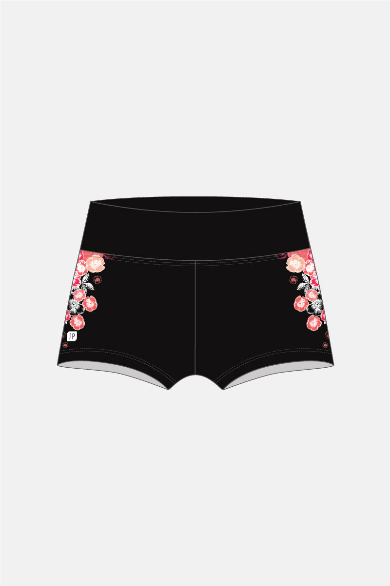 Wide Waistband Shorts