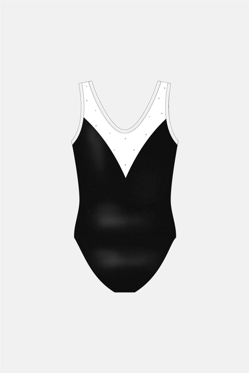 Girls Junior Sleeveless Leotard