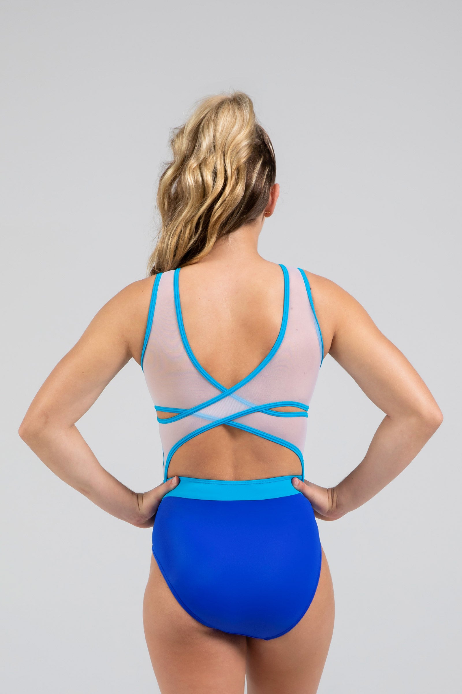 Indigo Leotard - Sleeveless