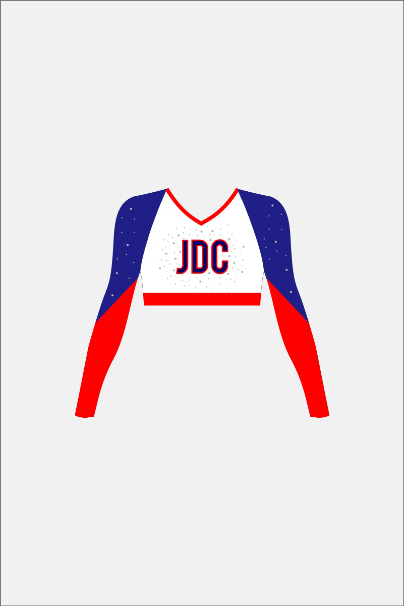 Womens Cheer Midriff Top
