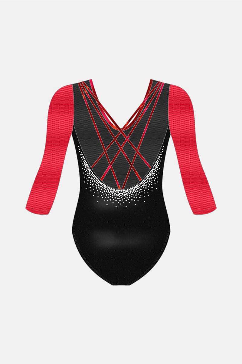Rise 3/4 Sleeve Leotard Option 1