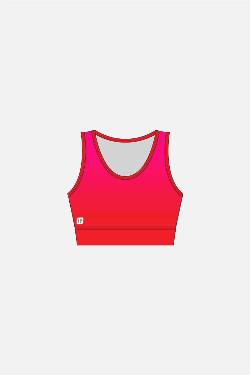Girls Team 3 Crop Top
