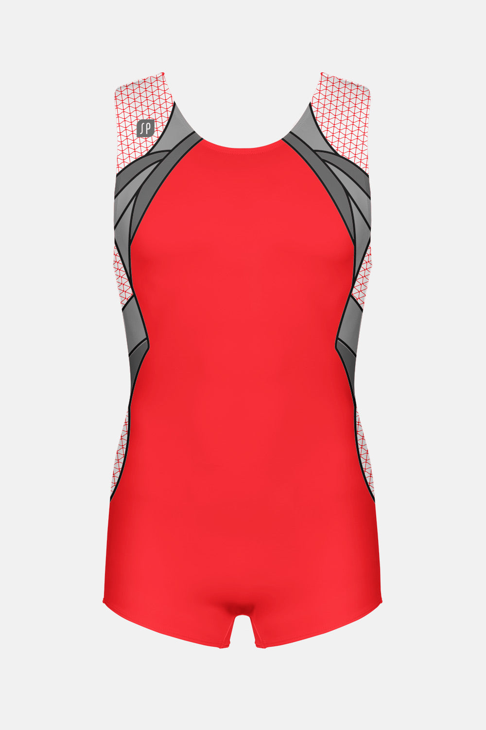 Mens Zyan Boyleg Leotard - Trampoline