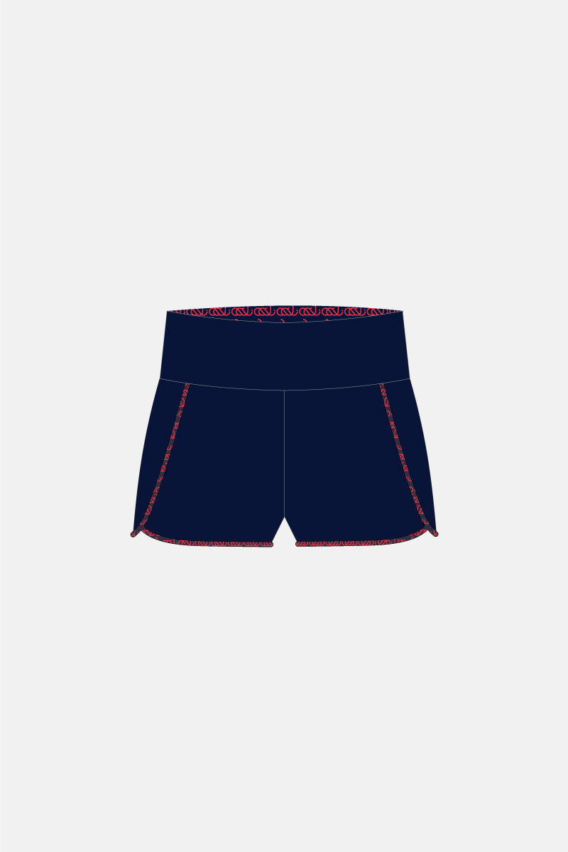 Girls Loose Shorts - Built in Briefs