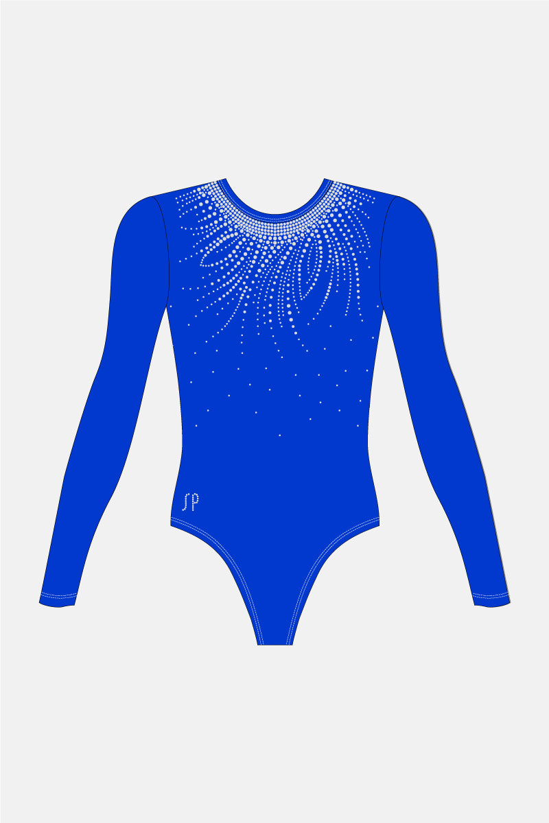 Girls Sugarplum Long Sleeve Leotard