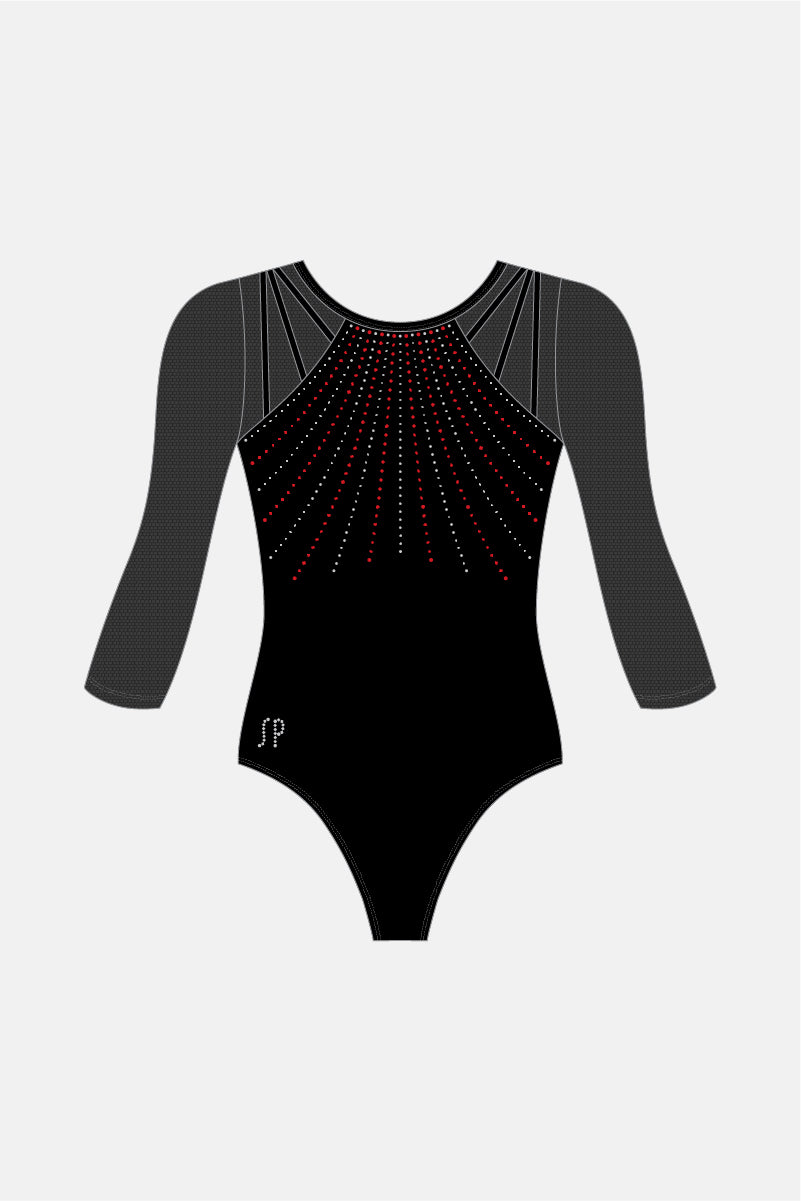 Nude Custom Lenora 3/4 Slv Leotard