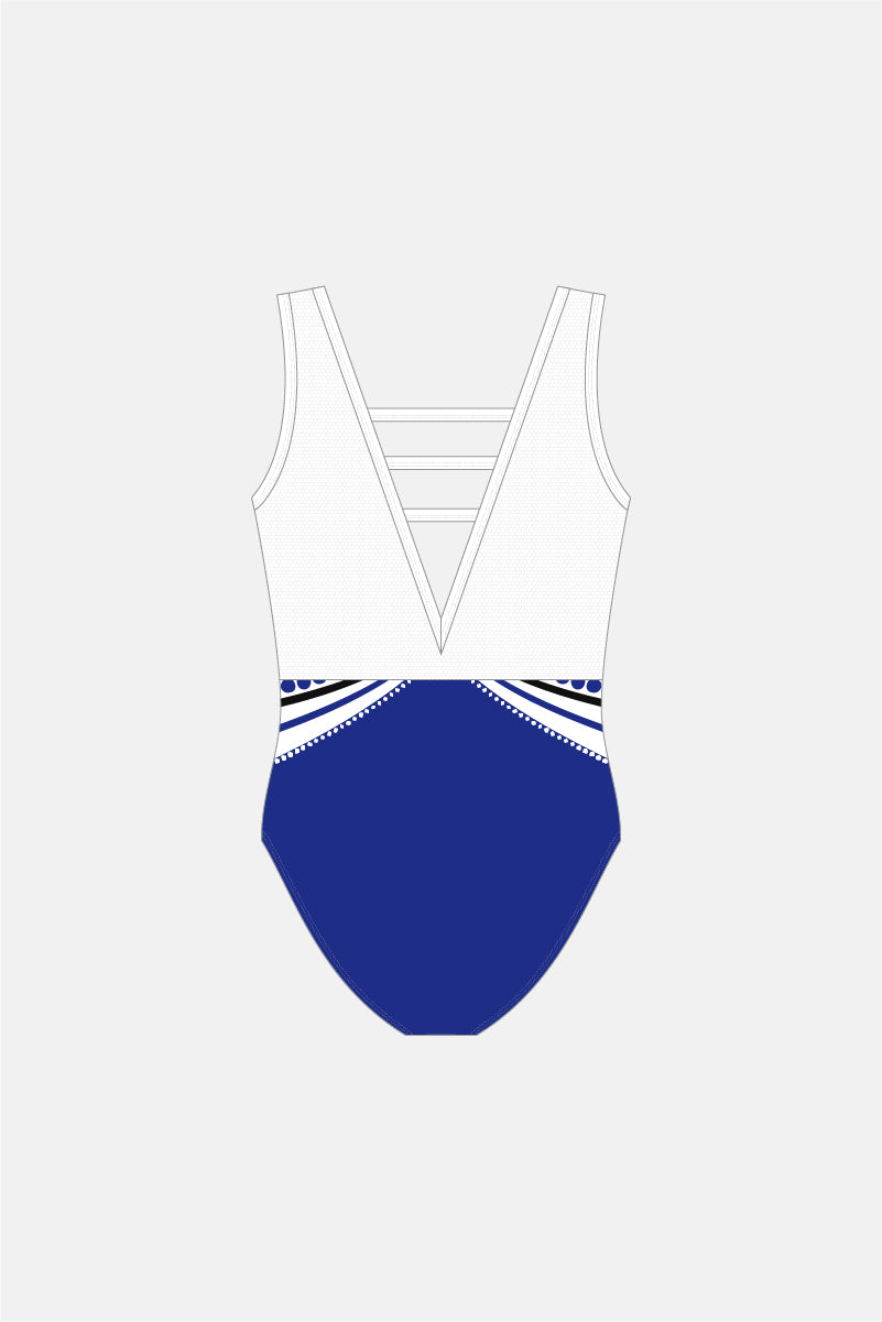 Girls Podium Sleeveless Leotard 4 Shelf Bra