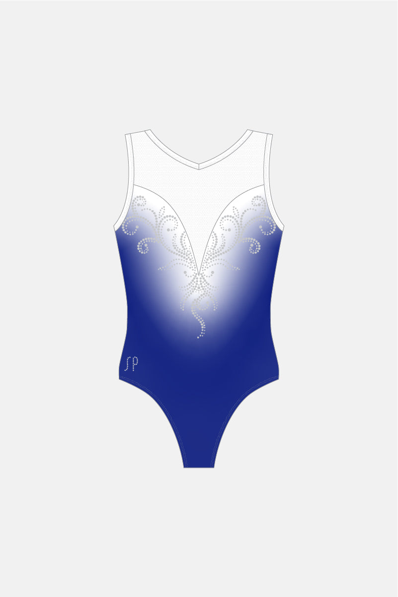 Girls Podium Sleeveless Leotard 5 Shelf Bra