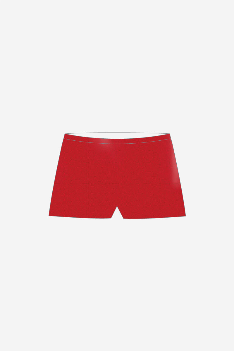 Girls Cheer Comp Spanks (Red)