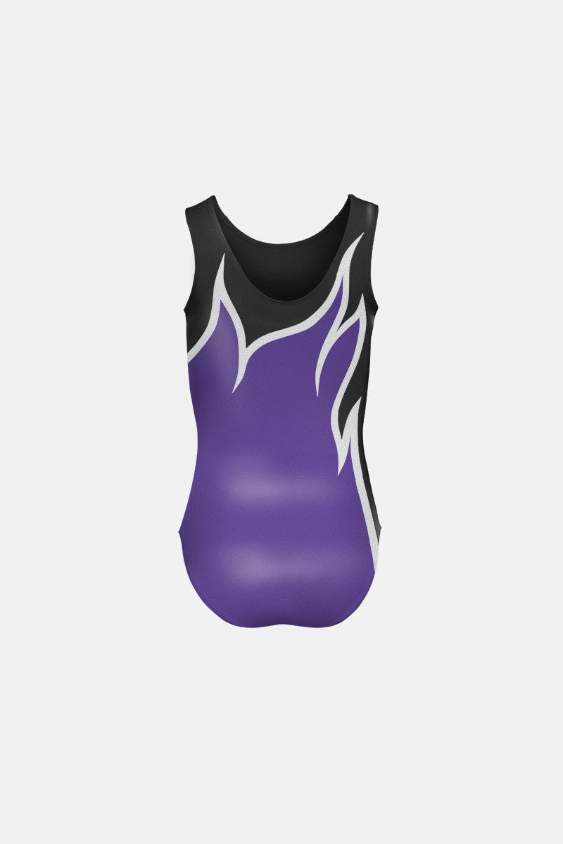 Girls Mauvelous Sleeveless Leotard