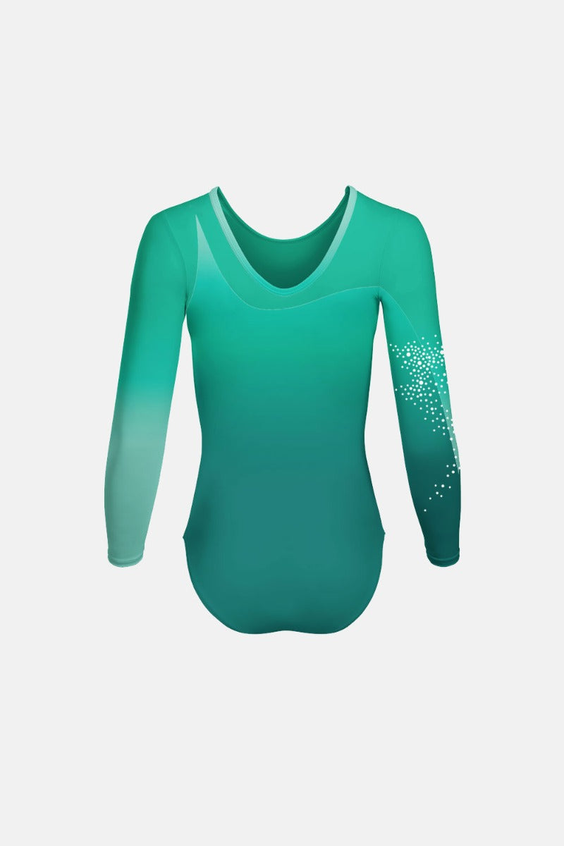 Girls Reagan Long Sleeve Leotard