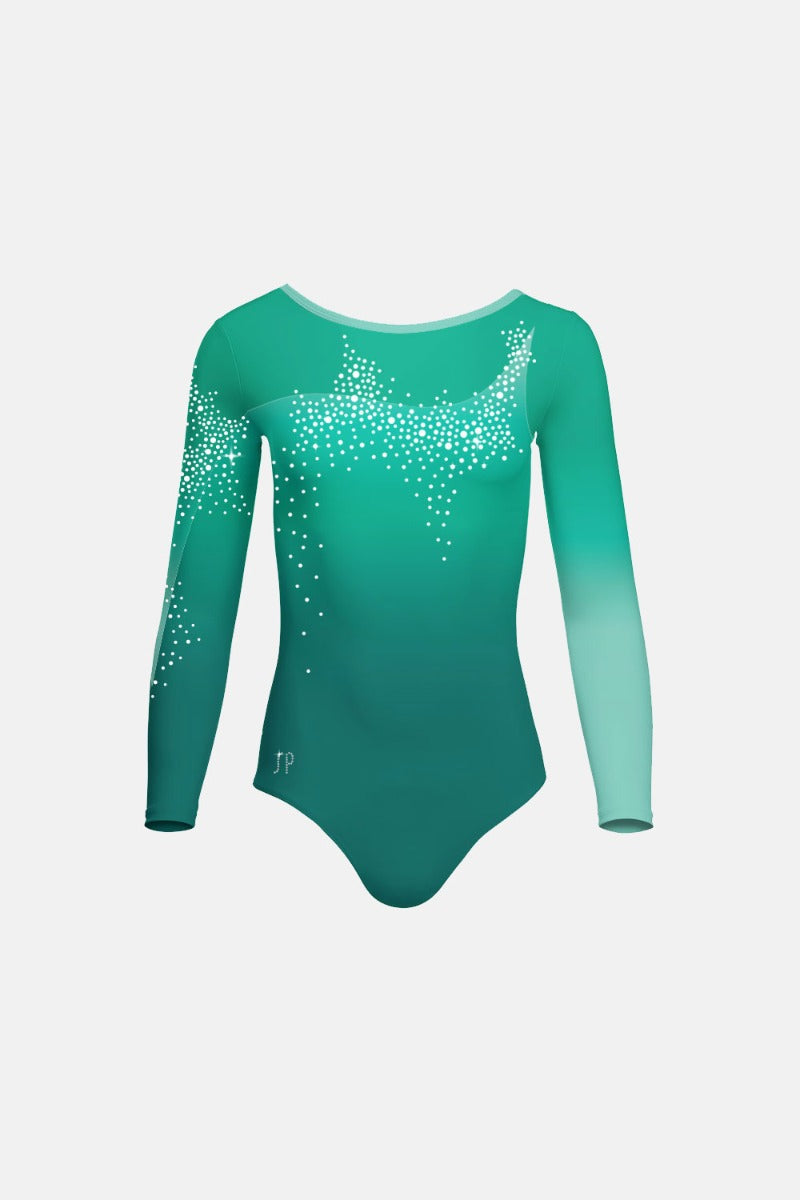 Girls Reagan Long Sleeve Leotard